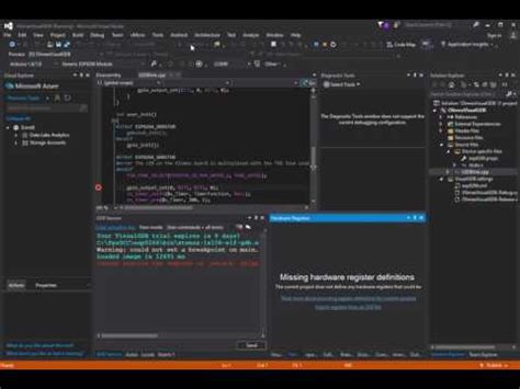 Gojimmypi Esp Jtag Debugging In Visual Studio With Olimex Arm Usb Ocd H And Sysprogs Visualgdb