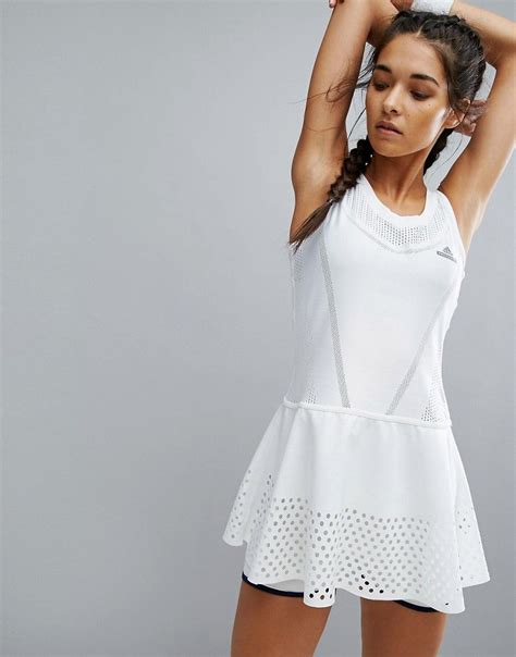 Adidas By Stella Mccartney Barricade Tennis Dress White Tennis