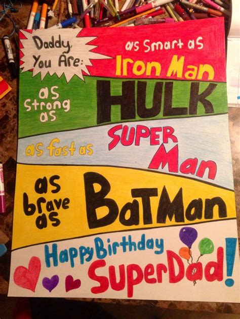 Maybe you would like to learn more about one of these? A creative poster for Father's Day or dad's birthday!😊 ...