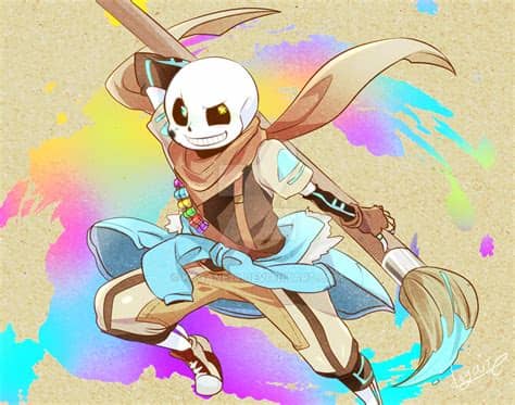Ink!sans ink!sans is an out!code character who does not belong to any specific alternative universe (au) of undertale. Ink!sans by kogane28 on DeviantArt