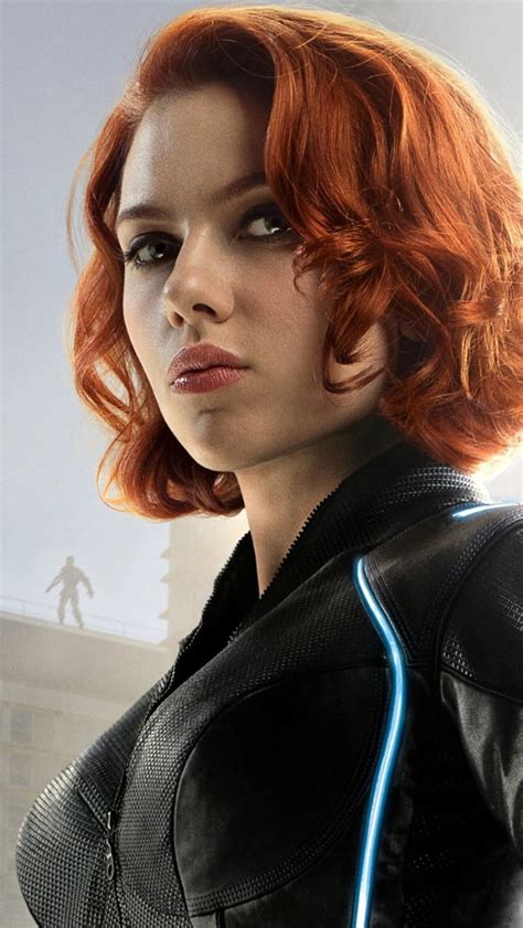 Scarlett Johansson Short Red Hair Avengers