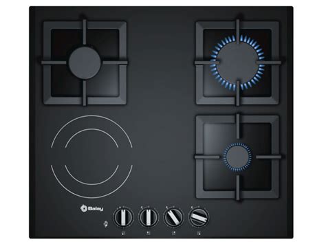 No obstante, si se va consumir grandes cantidades de gas al mes, como puede ocurrir en una casa grande, vivienda unifamiliar, restaurante. BALAY PLACA MIXTA GAS-VITROCERAMICA BALAY 3ETG667HB GAS ...