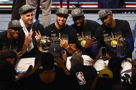 Rings are presented to the team's players, coaches, and members of the executive front office. NBA Finals: Warriors among NBA's most dominant back-to ...
