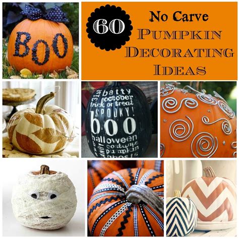 10 Stunning No Carve Pumpkin Decorating Ideas For Kids 2021