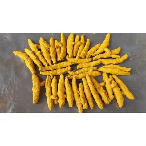 Yellow Dried Finger Turmeric For Food At Rs 80 Kilogram In Hingoli