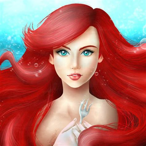 Ariel By Thamire S On Deviantart Disney Princess Art Disney Princess