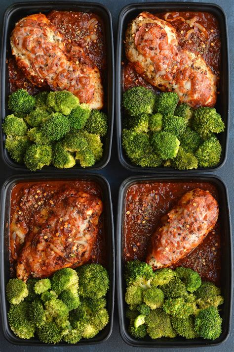 Meal Prep Pizza Chicken Gf Low Carb Low Calorie Skinny Fitalicious®