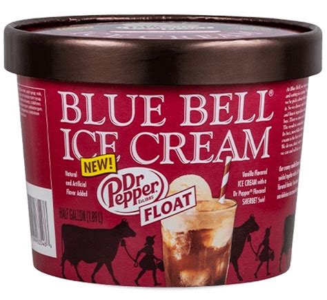 Move Over Root Beer Floats Blue Bell Just Released Dr Pepper Float