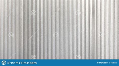 The Corrugated Grey Metal Panorama Wall Background Rusty Zinc Grunge