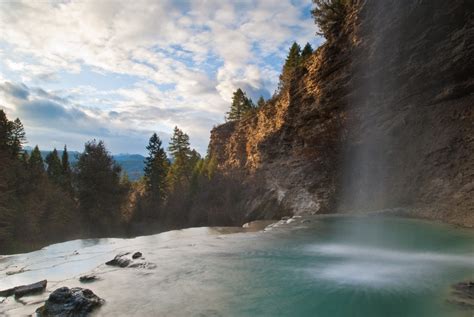 Falls Fairmont Hot Springs British Columbia Canada Flickr