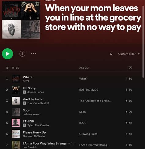 My First Spotify Playlist Meme How Did I Do Rmemes