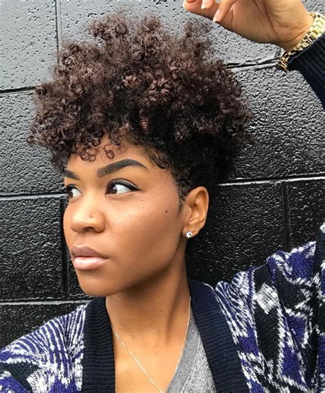 75 Most Inspiring Natural Hairstyles For Short Hair In 2019 Short Natural Styles Natural Hair