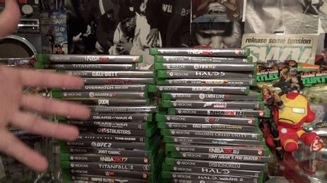 My Xbox One Game Collection Before The Xbox One X Youtube