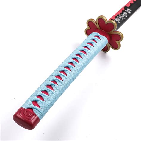 Kimetsu No Yaiba Katana Mitsuri Toy Wooden Nichirin Sword Buy