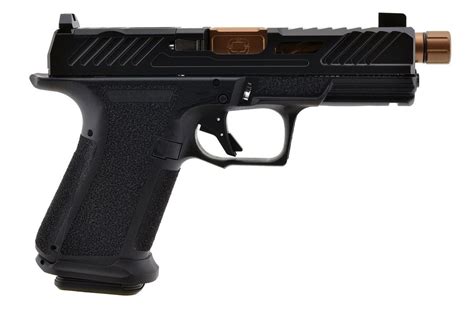 Shadow Systems Mr920 Elite 9mm Pistol Black Bronze Ti Barrel Optic