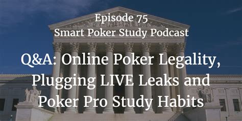 Online US Poker, Fix LIVE Leaks & Pro Study Habits | Q&A | #75