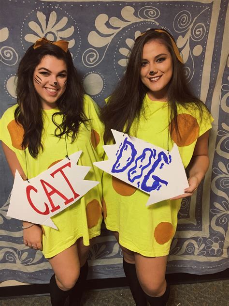 Halloween Costumes Diy Catdog Best Friends Cute Best Friend Costumes