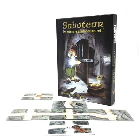 Saboteur 12 Card Game With English Instruction Jogos De Tabuleiro