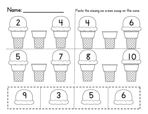 9 Best Images Of Number Order Worksheets Sequence Missing Number