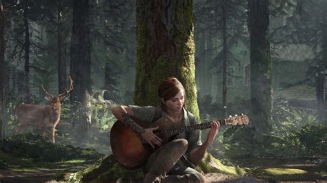 The Last Of Us Part 2 Ellie Playing Guitar Youtube