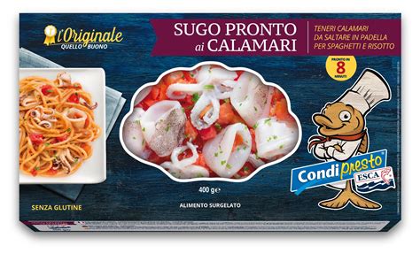 Sugo Pronto Ai Calamari I Condipresto ESCA Teneri Calamari Da Saltare In Padella Per