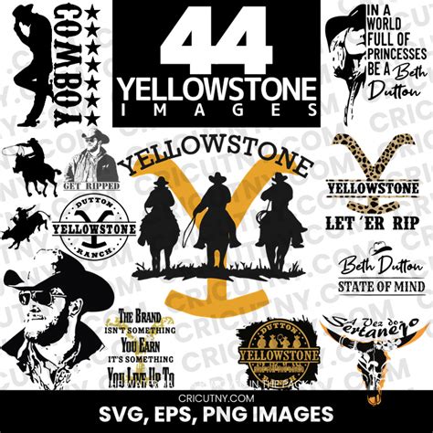 Cricut Digital Download Yellowstone Svg Bundle Dutton Ranch Svg