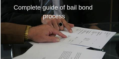 5 Key Tips To Help You Figure Out The Bail Bond Process Sheknowsfinance