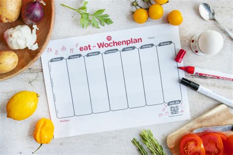 Ernährungsplan- Wochenplan 3 kostenlose pdf-Vorlagen