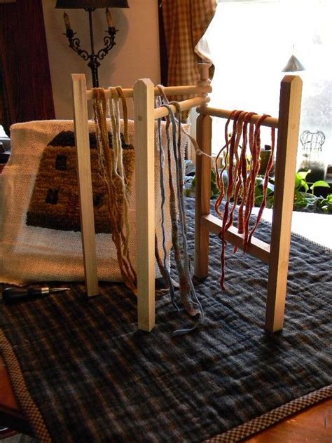 Folding Wool Strip Rack From Notforgotten By Notforgottenfarm Rug
