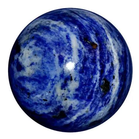 Gemstone Blue Sodalite Sphere Ball Size 45 Mm At Rs 650kg In