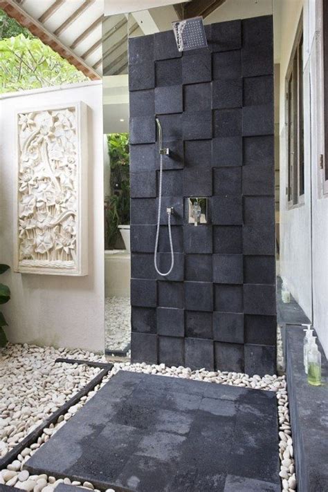 30 Cool And Relaxing Outdoor Shower Ideas Gardenoholic