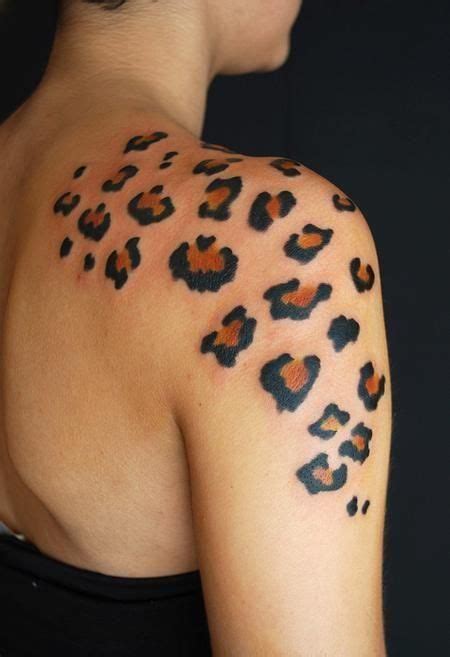 Animal Print Tattoos Leopard Cheetah Print Tattoos Animal Print