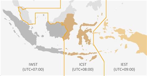 Time Zones Indonesia