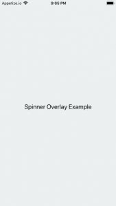 Create a file named ospinner.js which is our overlay spinner component. Overlay ActivityIndicator / Progress Bar / Loading Spinner ...