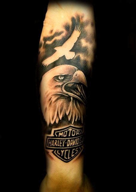 Eagle Tattoos For Men Harley Tattoos Harley Davidson Tattoos Harley