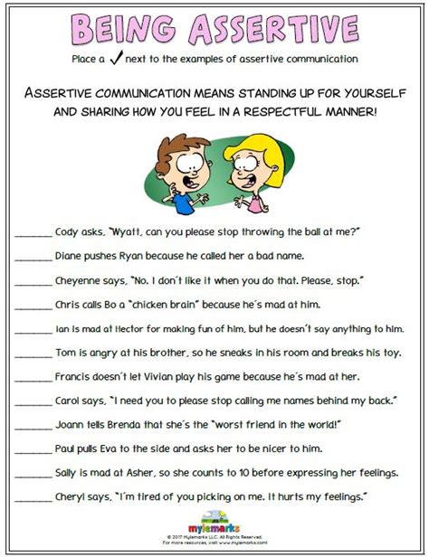 Being Assertive Assertive Communication Assertiveness Social Skills