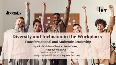 Diversify | Diversity and Inclusion in the Workplace: Transformational ...