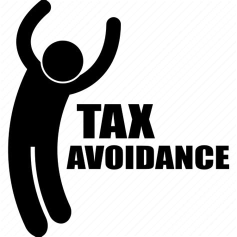 Avoid Avoidance Avoiding Man Person Tax Taxation Icon Download