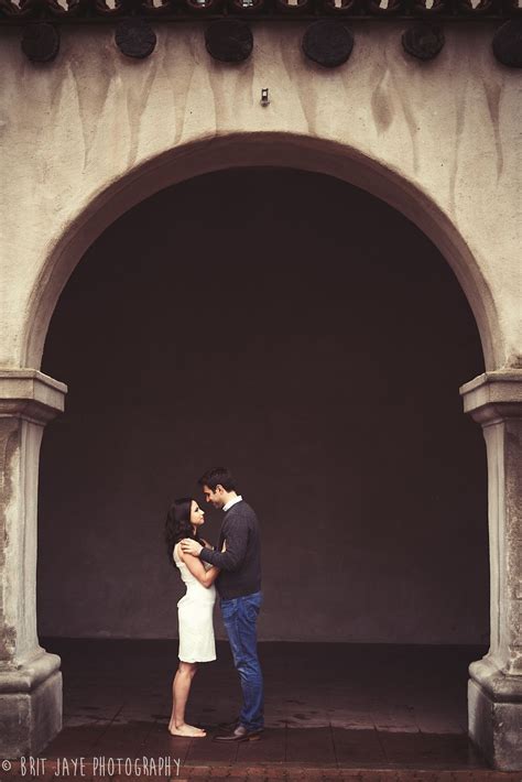 Rainy Day Engagement Shoot At Balboa Park — Ohio Wedding Photography