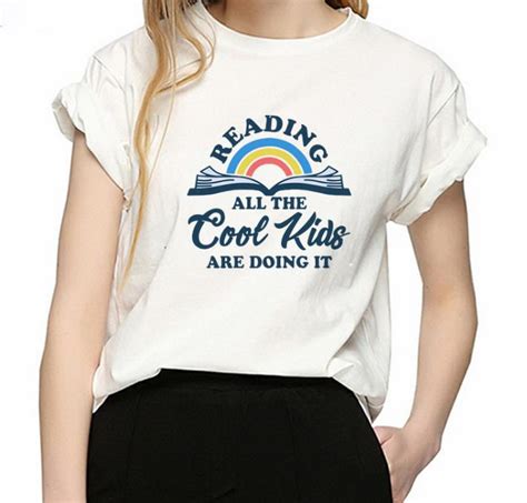 Original Reading All The Cool Kids Are Doing It Shirt Kutee Boutique