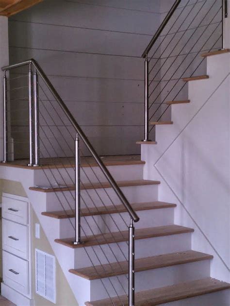 Our Stainless Steel Cable Railing System With Steel Tube Posts And