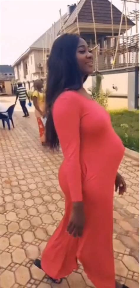 Mercy Johnson Celebrates Her Pregnancy On Set Celebrities Nigeria