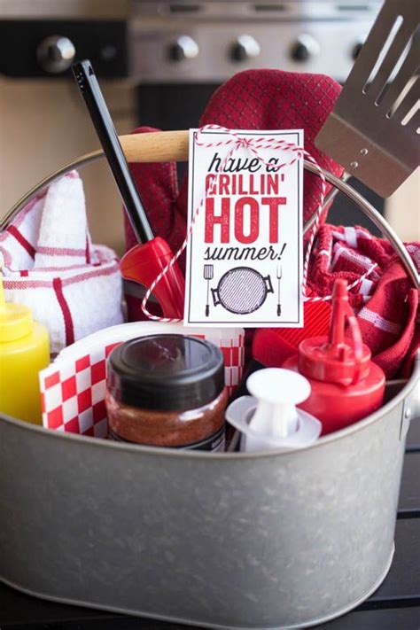 Diy T Baskets For Men For The Grilling Lover Bday Ts For Him