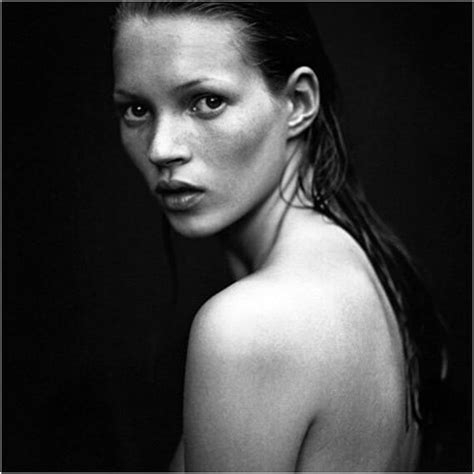 Kate Moss X Calvin Klein Obsession Campaign Bandw Poster Print