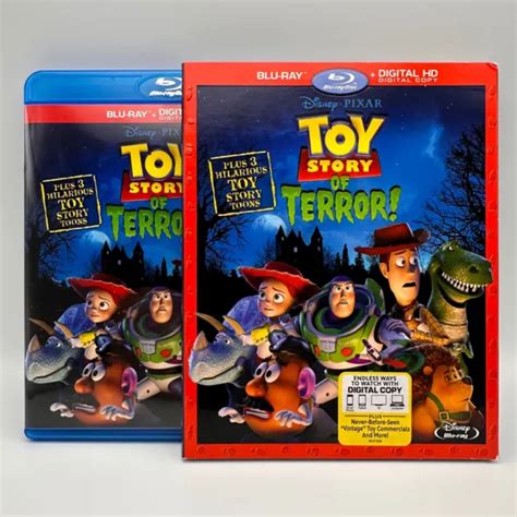Toy Story Of Terror Blu Ray Disney Pixar W Rare Slipcover Oop No