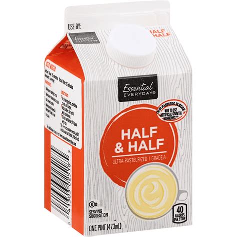 Essential Everyday Half And Half Half And Half Festival Foods Shopping
