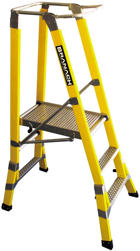BRANACH Fibreglass Ladder Platform | Construction Supplies | Groundwork Tools | All-In-One ...