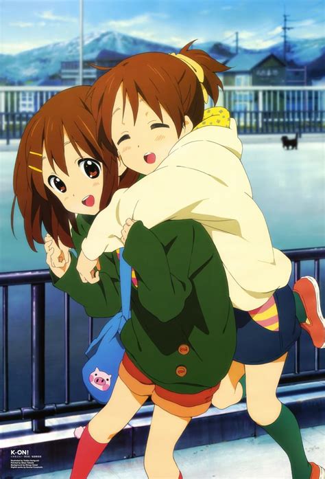 hirasawa sisters anime anime friendship anime shows
