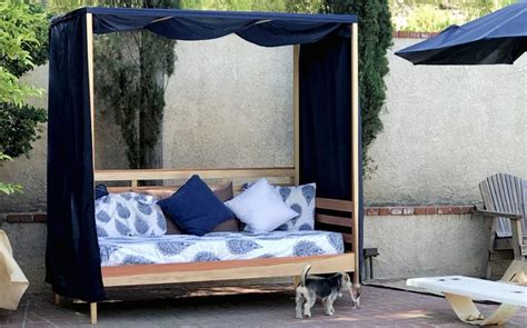 Easy returns · 5% rewards with club o · 5% rewards with club o Outdoor Daybed with Canopy | Outdoor daybed, Daybed canopy ...
