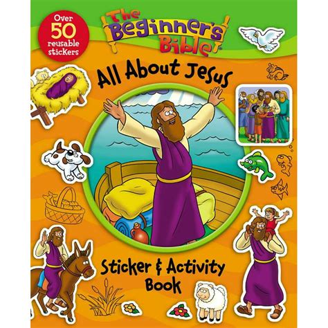 Beginners Bible The Beginners Bible All About Jesus Sticker And